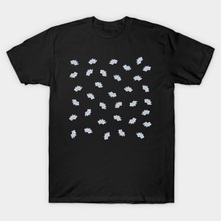 Stegosaurus Pattern White T-Shirt